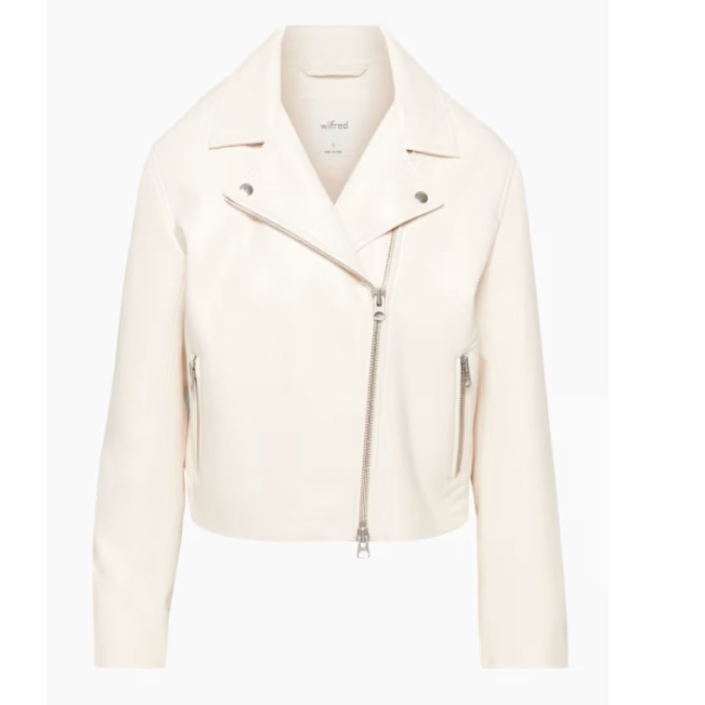 Aritzia Wilfred Diaz Leather Jacket NWT